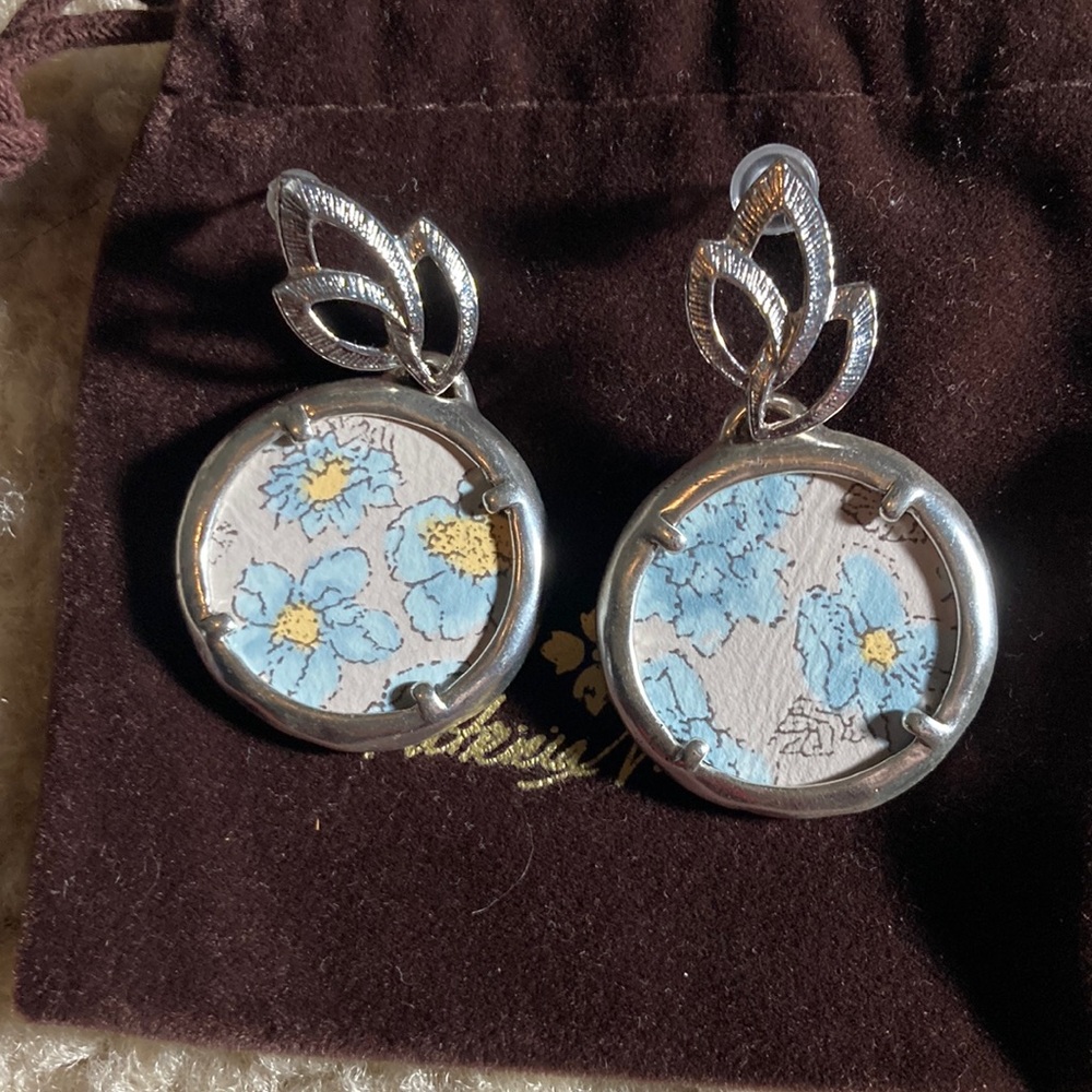 Patricia Nash Earrings. Earrings have been altered!!!!!!!!!